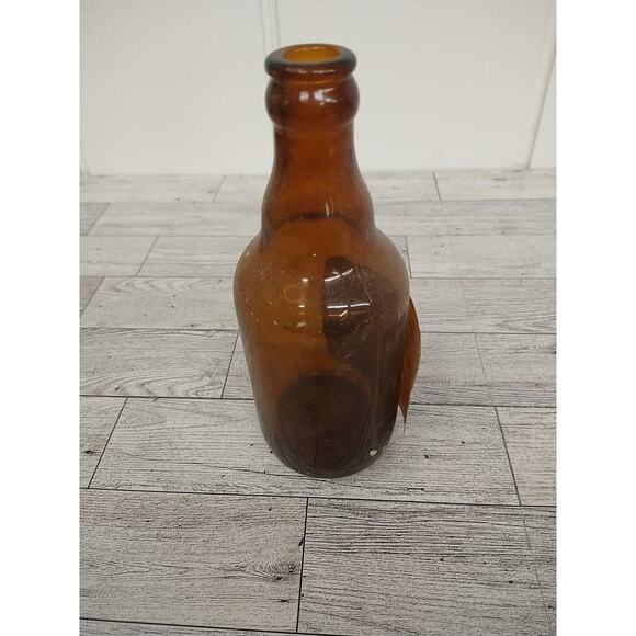 VTG R-La Root Beer 12oz Soda Steinie Bottle Ace Bottling Paper Label RARE ^ - Picture 4 of 16